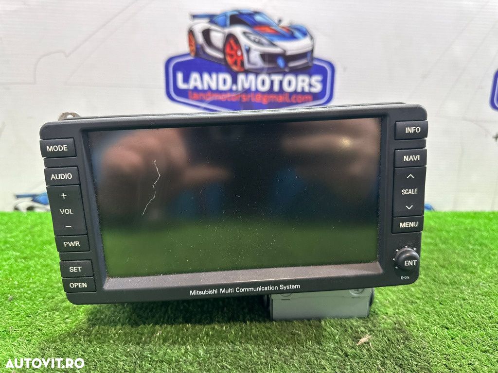 Display navigatie navi radio cd multimedia mitsubishi outlander 2 cod: 8750a327 3ap260da 1z270045 - 1