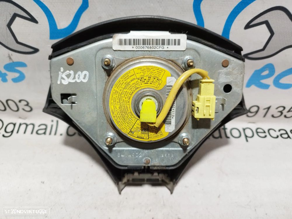 AIRBAG VOLANTE GUIADOR LEXUS IS I 1 MK1 E1 000676802CFG 676802CFG - 3