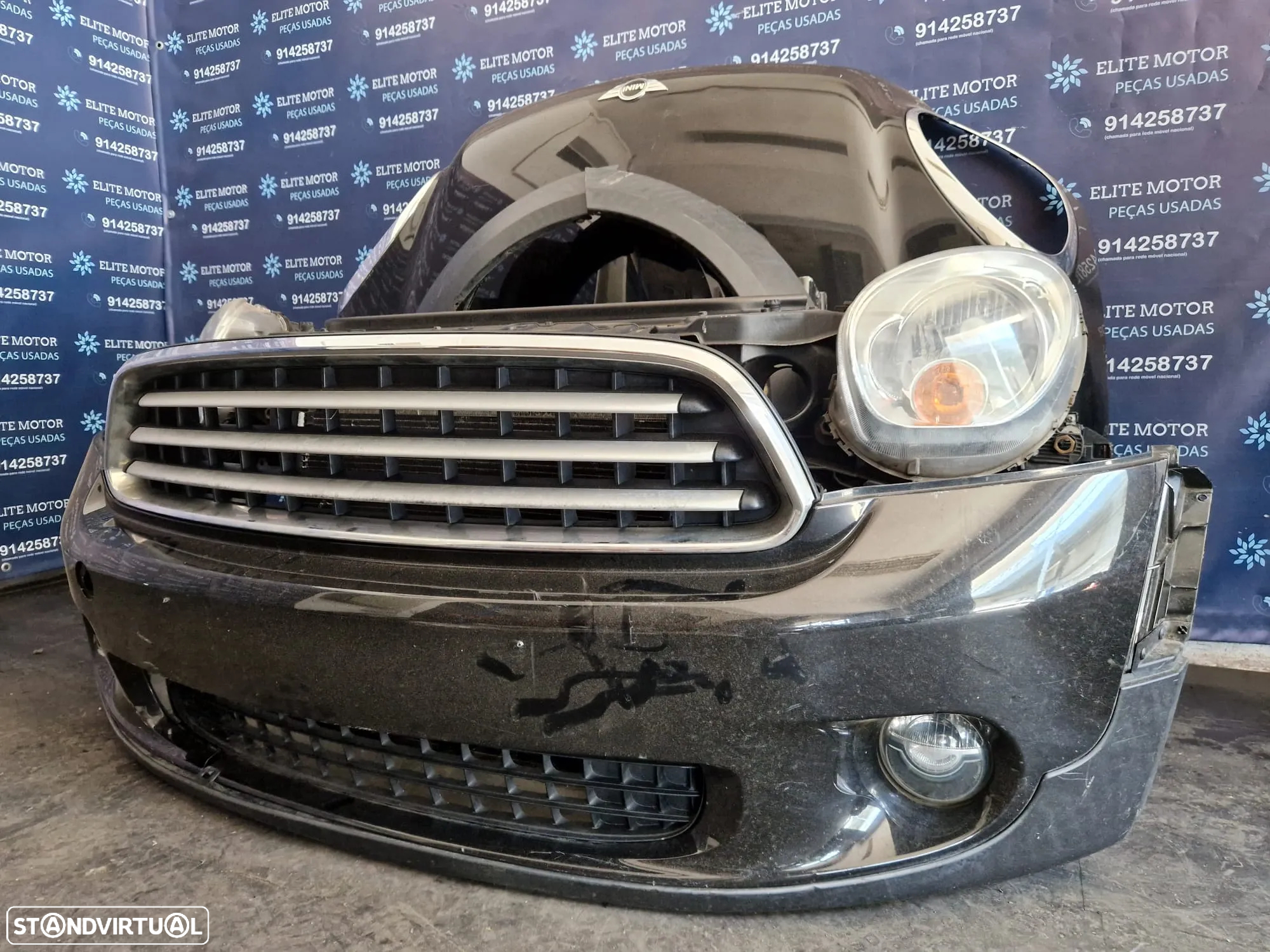 Frente completa usada MINI COUNTRYMAN R60 R61 capot parachoques oticas guardalamas - 4