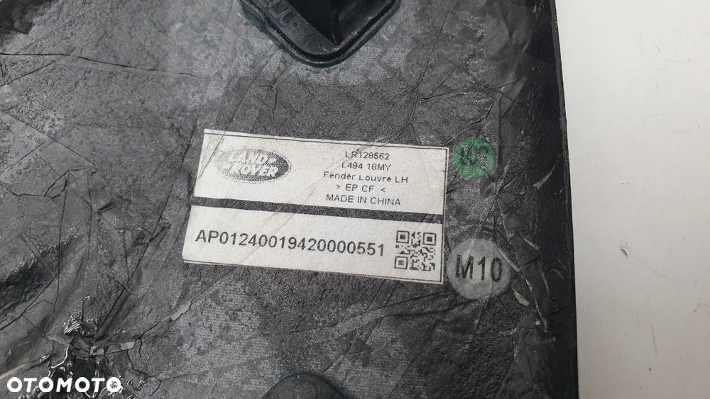 LISTWA KRATKA WLOT LUSTERKO CARBON SET KOMPLET RANGE ROVER SPORT II L494 - 5