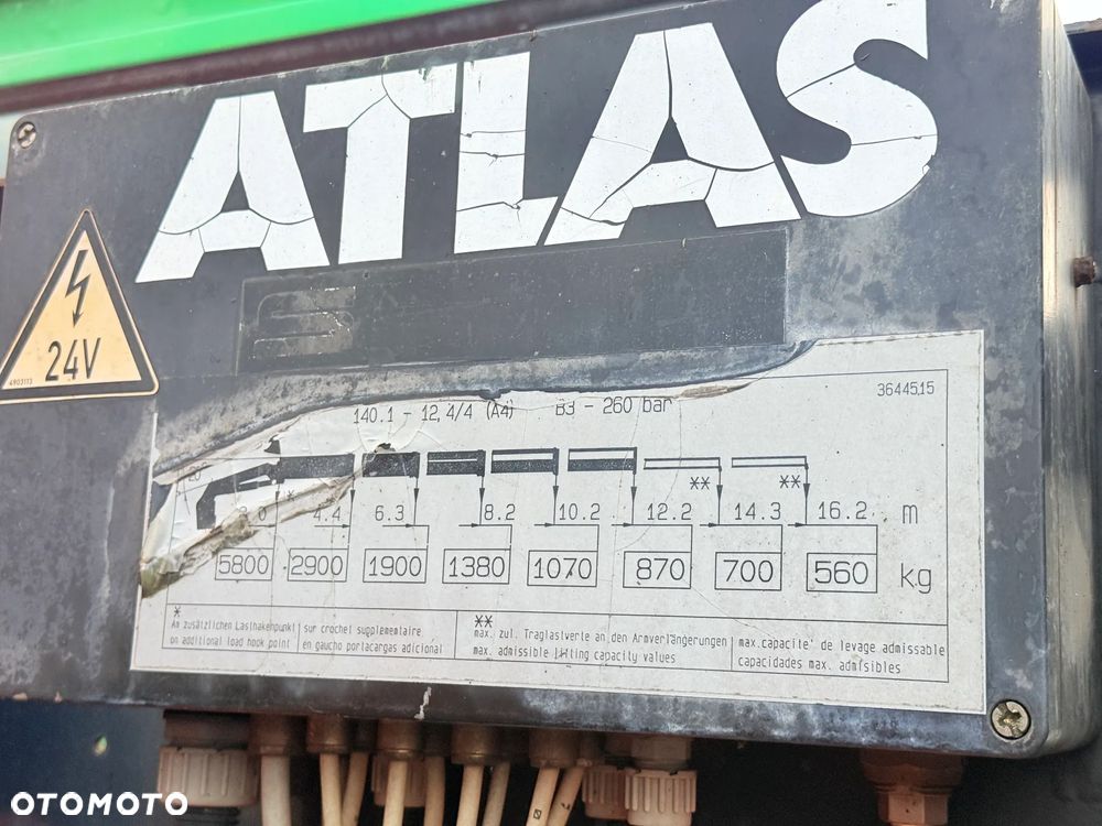 Mercedes-Benz * Mercedes Unimog U 1450 * HDS Atlas 140  * Specjalny * Energetyka * 78.000 km * Bardzo Dobry Stan - 21