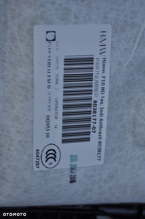 BMW 5 F10 LIFT PODSUFITKA MPAKIET M CZARNA SEDAN - 4