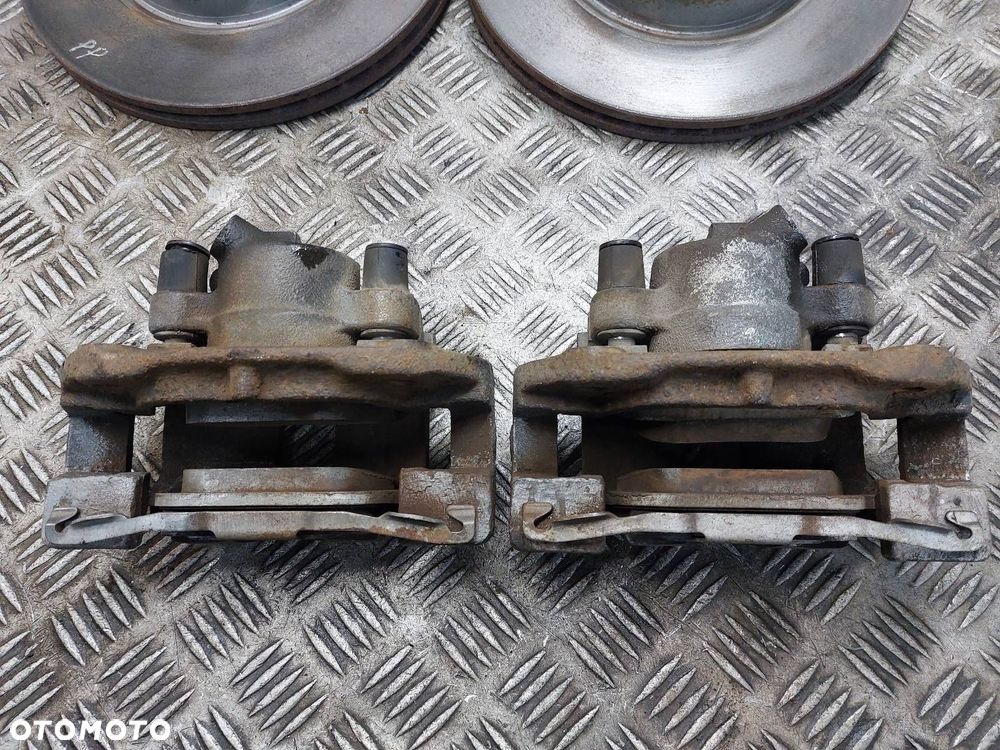 TARCZE HAMULCOWE PRZÓD + KLOCKI + ZACISKI BMW E46 320I 2.0 24V M52 - 3