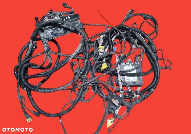 ZESTAW INSTALACJA WIĄZKA STEROWNIK HEBEL KOMPLET ADR MAN TGX TGS EURO 6 - 1