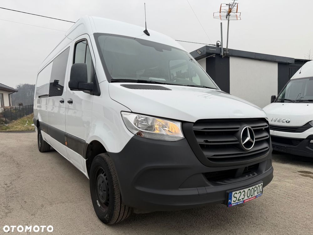 Mercedes-Benz SPRINTER  BRYGADÓWKA  317 7 OSOB FULL POCJA KAMERY 360 - 13