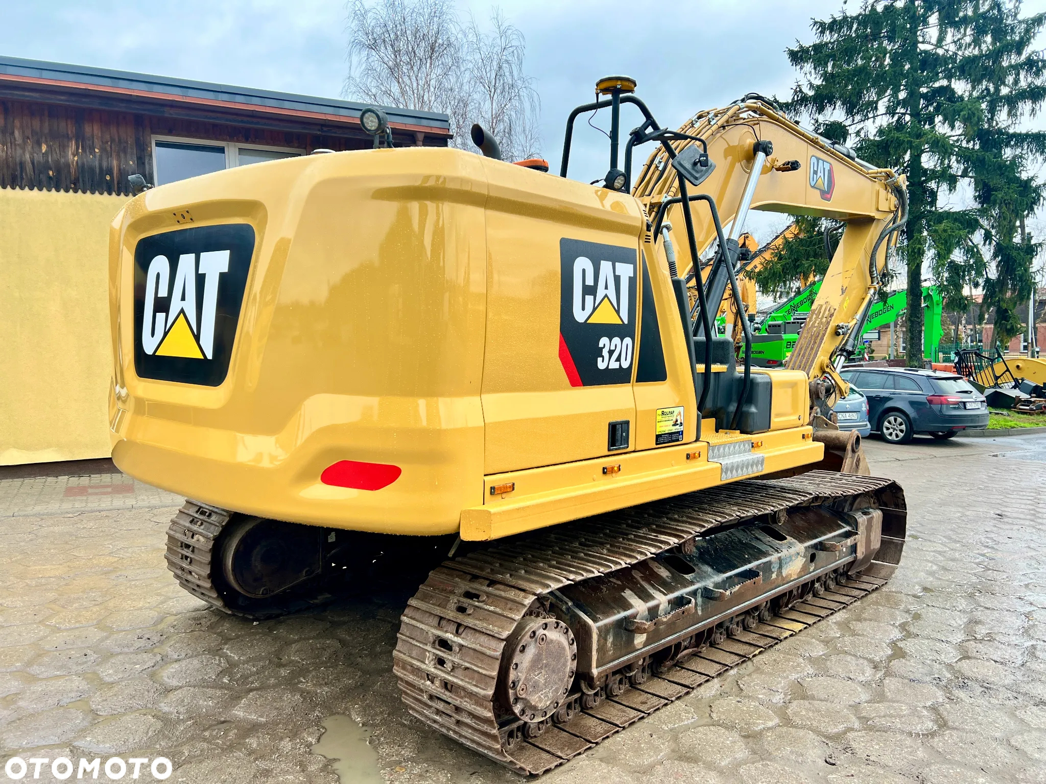 Caterpillar CAT 320 07A 5600h centralne smarowanie + webasto + kamera 360 + PÓŁAUTOMATYCZNY system Trimble 3D - sama kopie - 3
