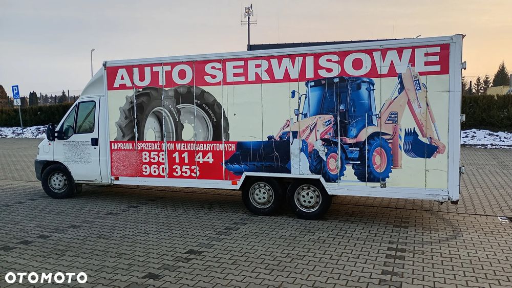 Kontener 6m na kołach Garaż Magazyn Zabudowa Pod Serwis Wulkanizacji Mobilnej - 1