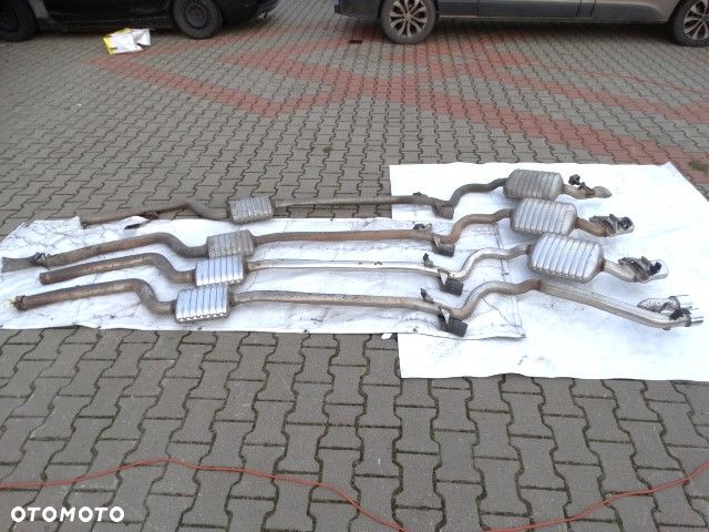 BMW Oryginał ALPINA D3 E90 BiTurbo Tłumik Wydech Katalizator Komplet Oryginał Środkowy Tylny - 6