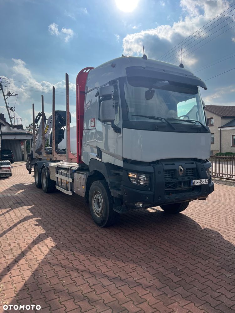 Renault K520 auto do drewna - 2