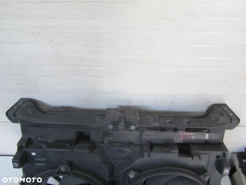 peugeot expert -scudo-jumpy 1.6 hdi pas przedni wentylatory chłodnica wody - 3