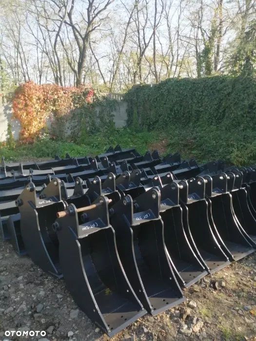 Łyżka kopiąca 40cm 50cm podsiębierna z zębami koparki 4,5T - 8,5 T Komatsu Terex JCB Volvo CAT - 8