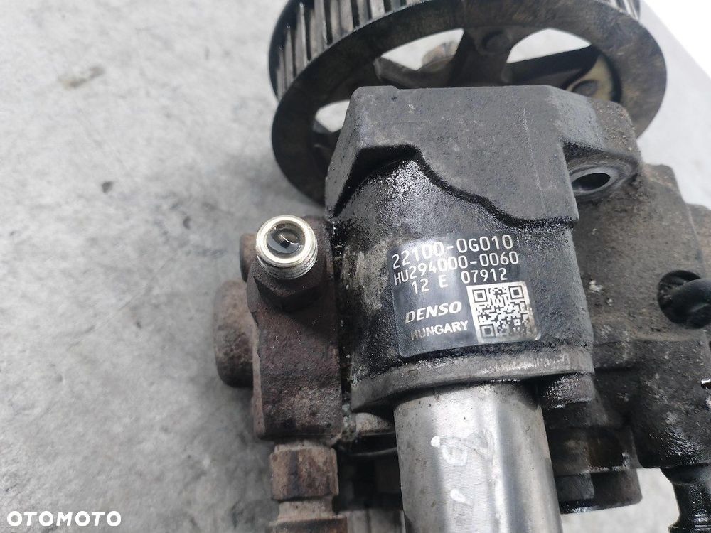 POMPA WTRYSKOWA TOYOTA AVENSIS II T25 22100-0G010 HU294000-0060  DENSO 2.0 - 6