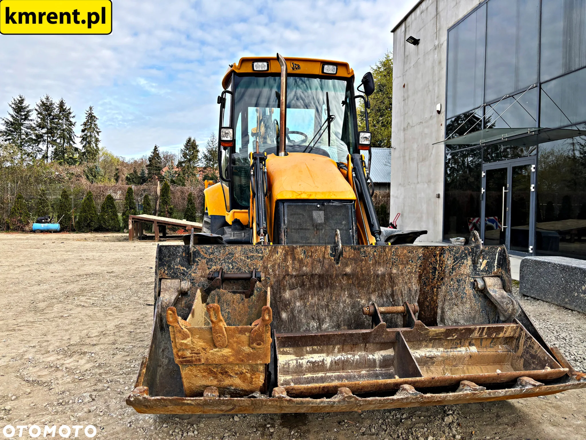 JCB 3CX KOPARKO-ŁADOWARKA 2009r. | case 590 580 cat 428 432 new holland 110 - 8