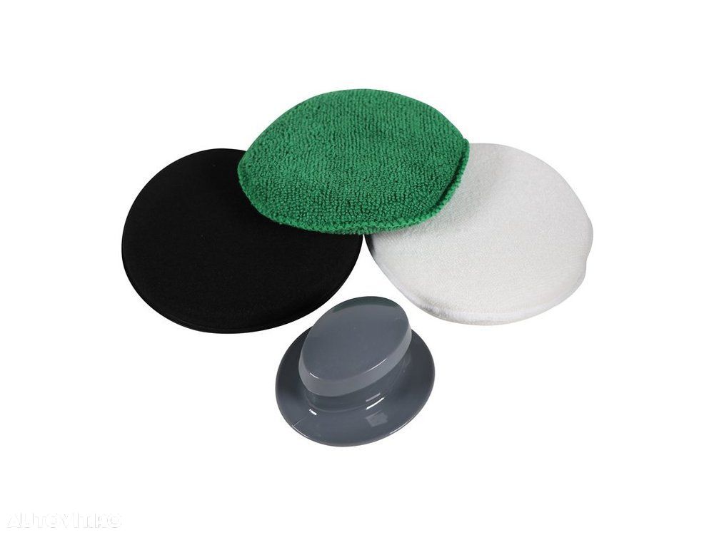 Burete Turtle Wax pentru polisare si ceruire cu microfibre, 3 buc in set. - 1