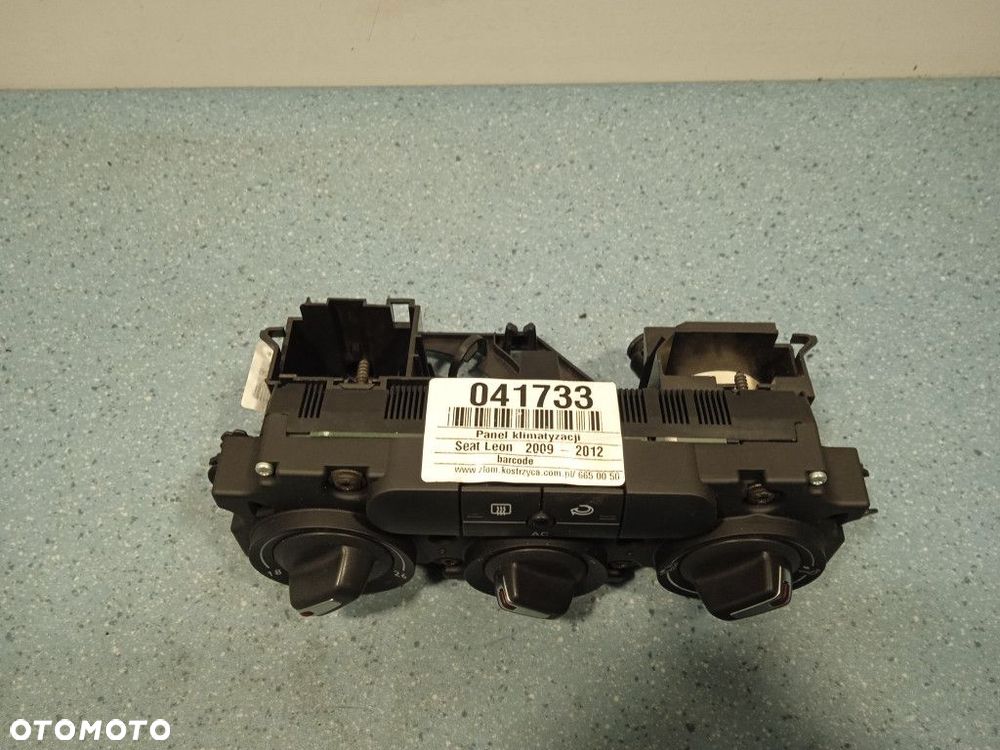 SEAT LEON II LIFT PANEL KLIMATYZACJI 1T2820045B - 2