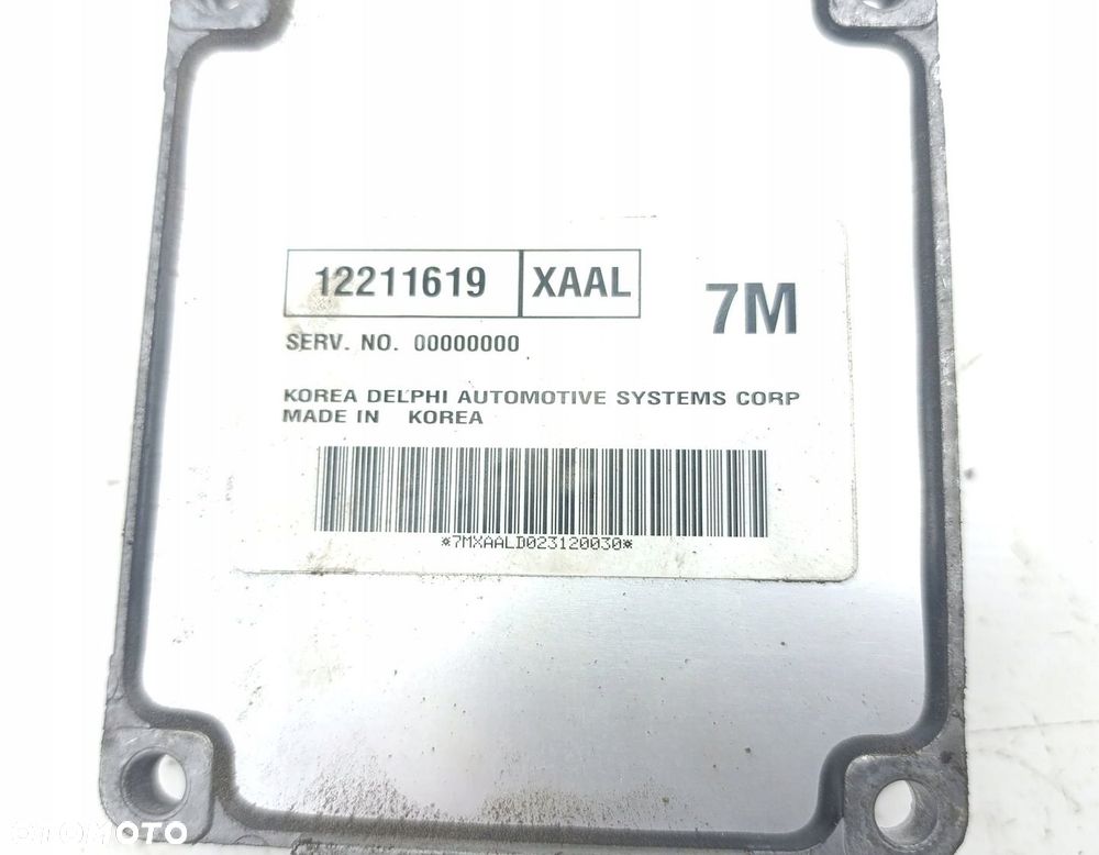 KOMPUTER SILNIKA STEROWNIK CHEVROLET EVANDA 2.0 16V 12211619 - 3