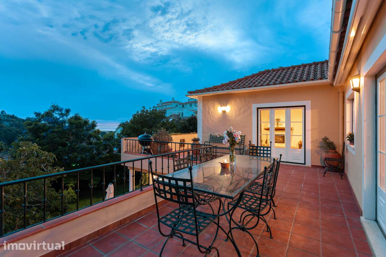 Vista Mar Atlântico | T3 Moradia, Colares Sintra | Jardim 768m² - Grande imagem: 3/60