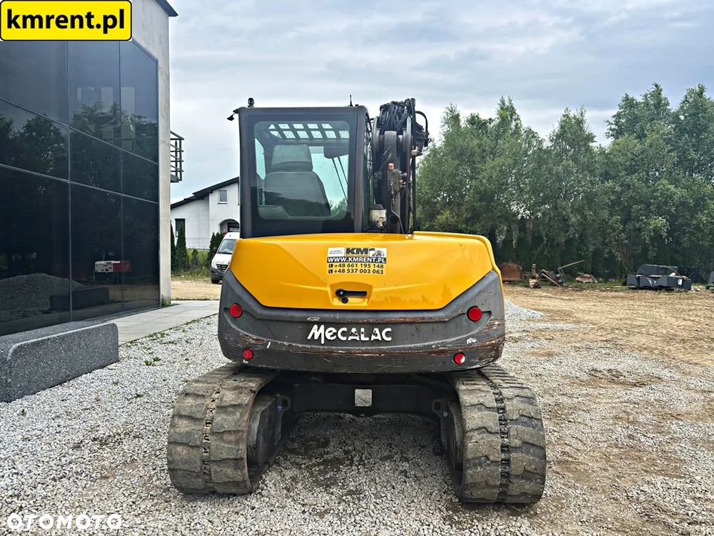 Mecalac 8 MCR MINI-KOPARKA 2010R | MECALAC 6 MCR, JCB 8065 8080 8085 85 Z VOLVO ECR 88, CAT 308, 307 , BOBCAT 80 KOMATSU PC 88 - 17