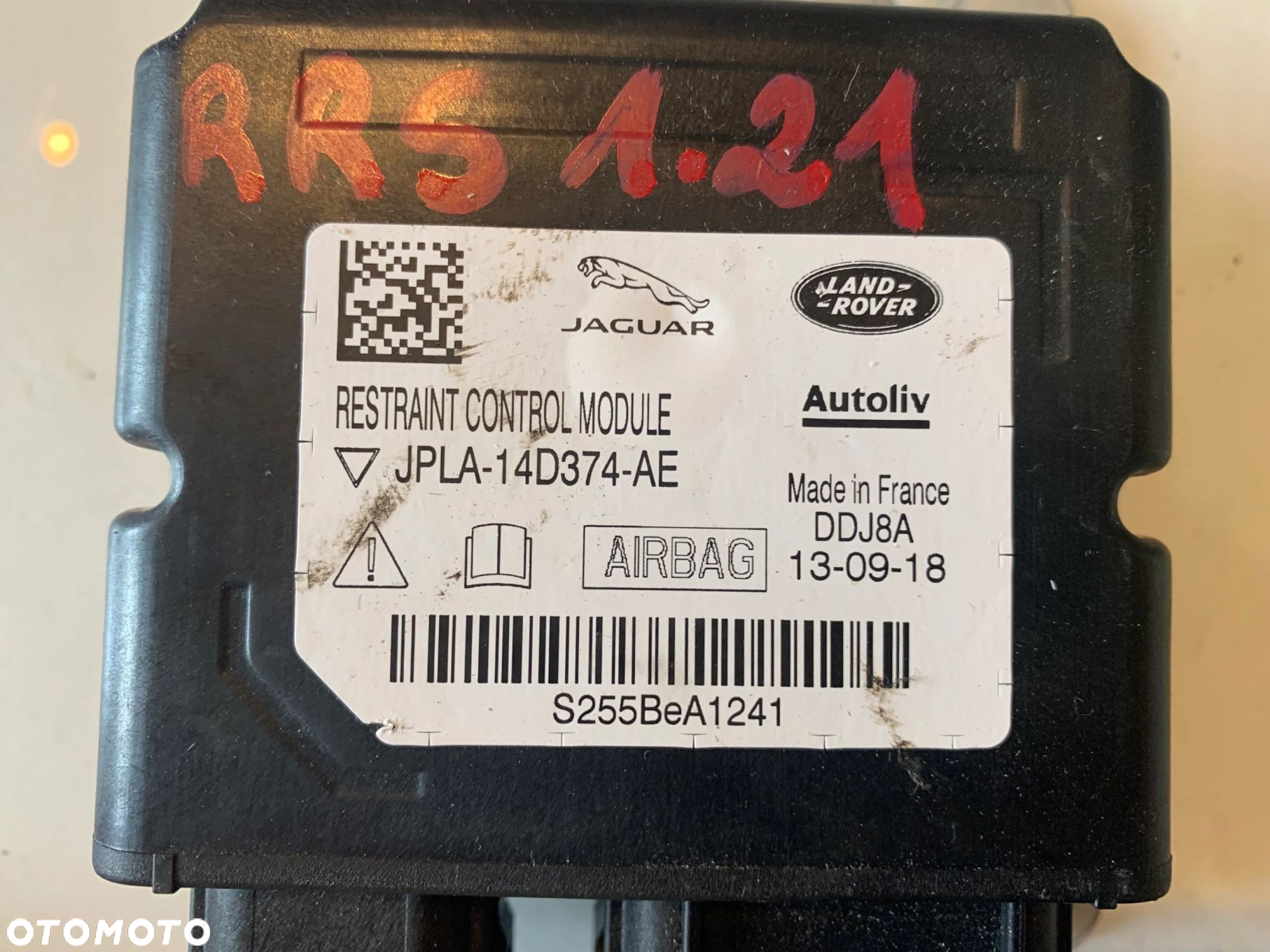 MODUŁ SENSOR AIRBAG RANGE ROVER L494 L405 JPLA-14D374-AE - 4