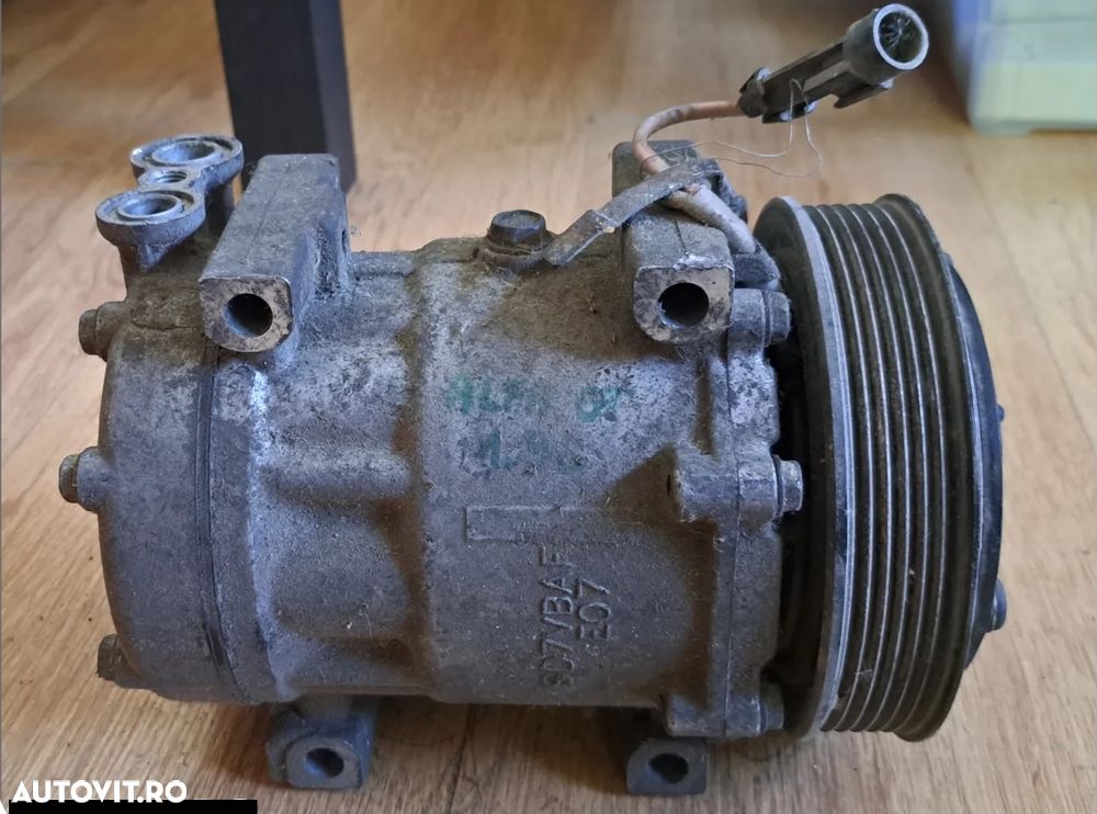 Compresor clima ac aer conditionat climatronic Alfa Romeo GT 1.8i benzina 1.9d diesel 1.6 16V 2.0 jts 1.9 jtd Fiat Doblo 1.9jtd 8d7V16 cod: 00606536520 ( 6 pk ) - 2