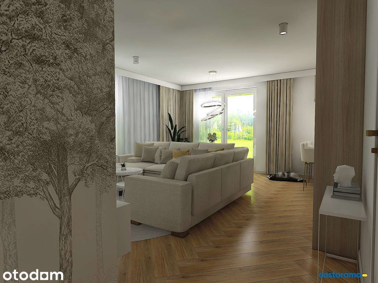 Apartament Parkitka garaż balkon parking widokowe słoneczne
