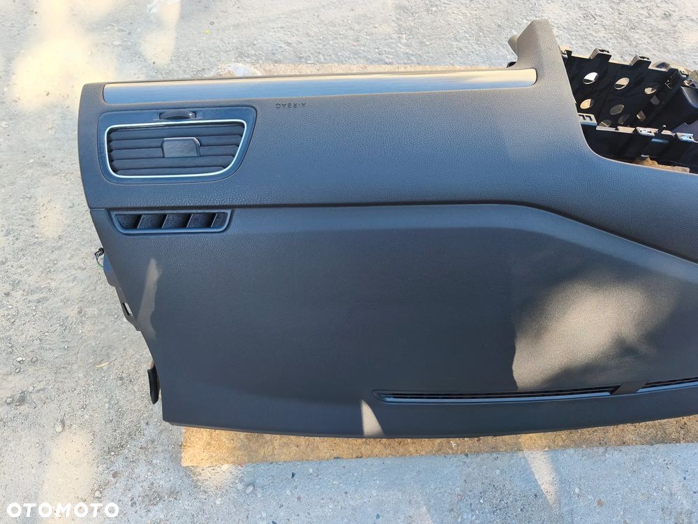 DESKA ROZDZIELCZA KONSOLA ZESTAW AIRBAG PODUSZKI ORYGINAŁ DEMONTAŻ VOLKSWAGEN GOLF VII 7 - 5