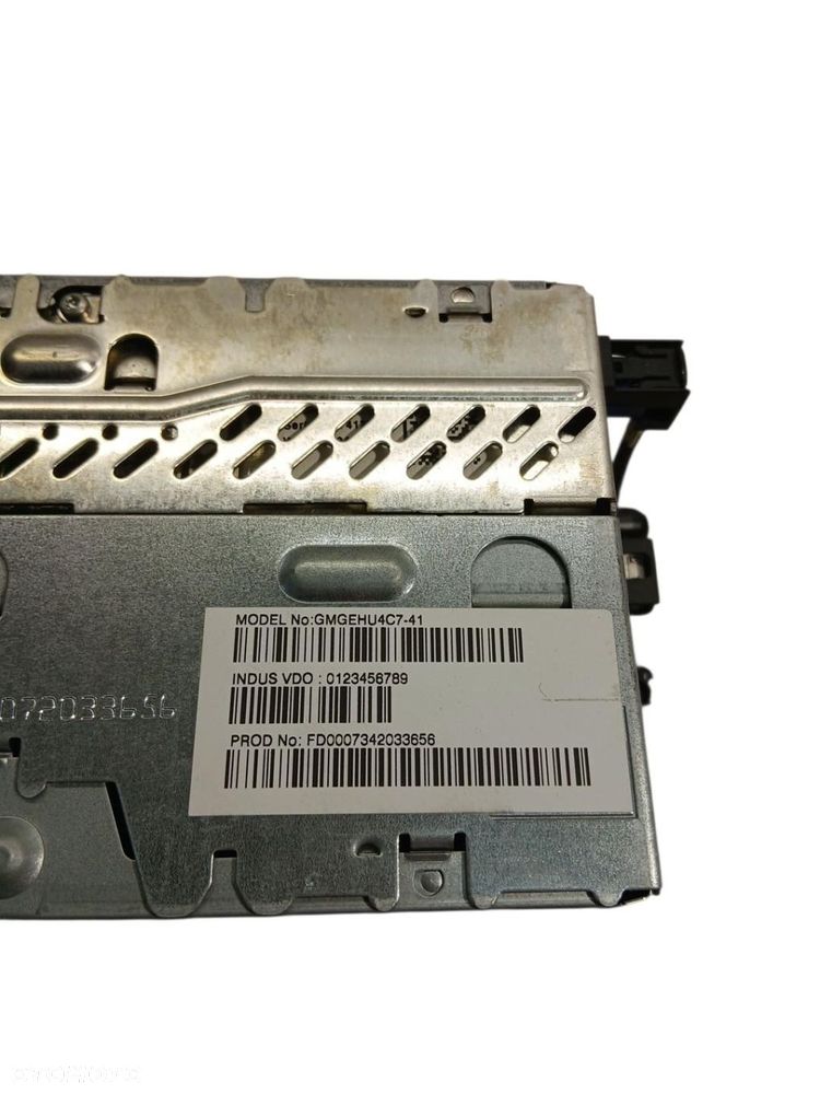 RADIO CD NAWIGACJA WYŚWIETLACZ OPEL ASTRA III H LIFT 13271253 ASTRA III - 3
