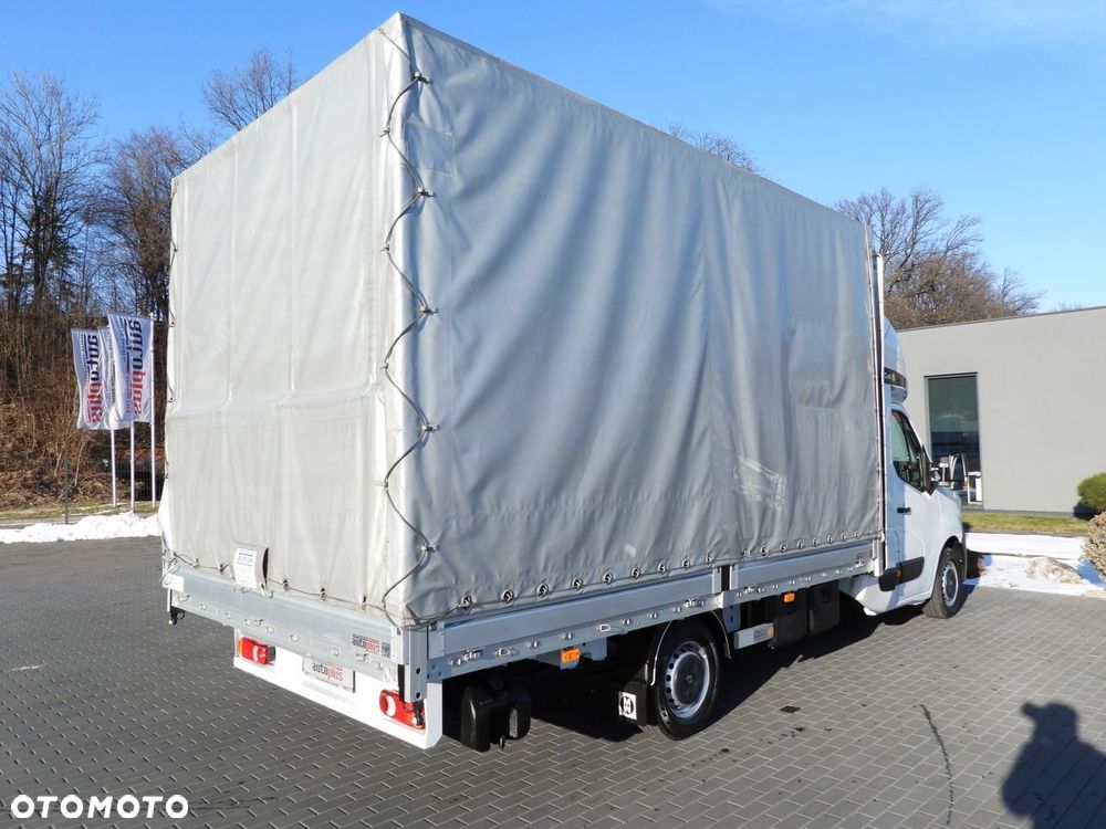 Renault MASTER PLANDEKA 10 PALET WEBASTO TEMPOMAT LEDY PNEUMATYKA KLIMATYZACJA  165KM - 14