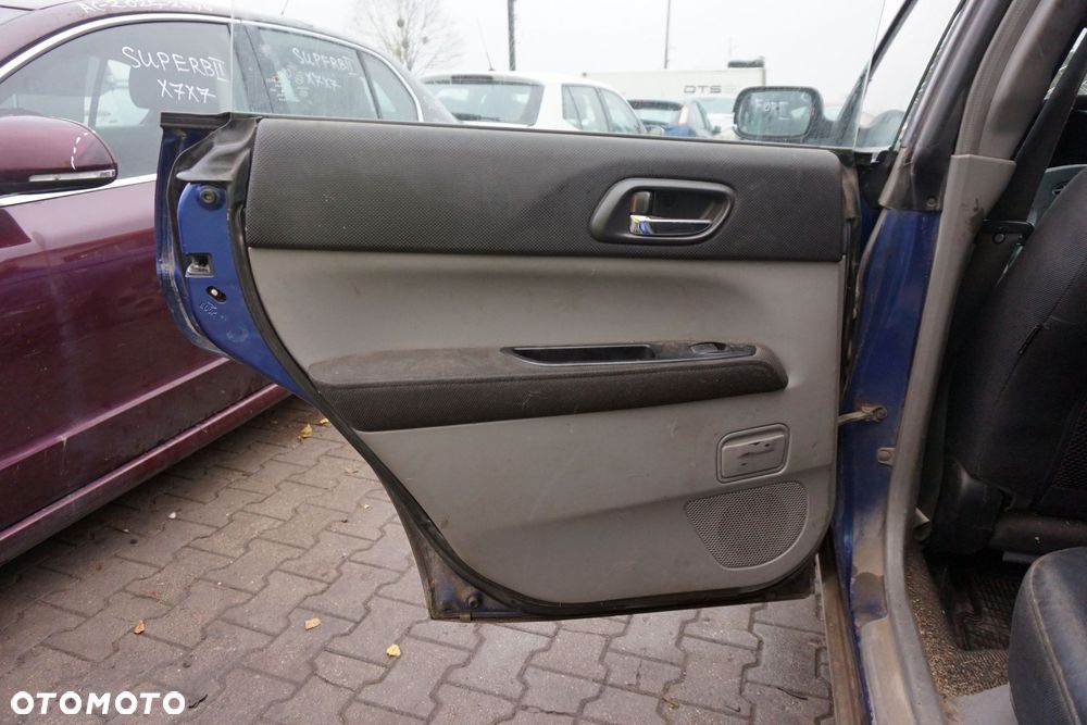 DRZWI TYLNE LEWE FORESTER II SG SUV 2C3  NIEBIESKI SUBARU 2002-2006 - 8