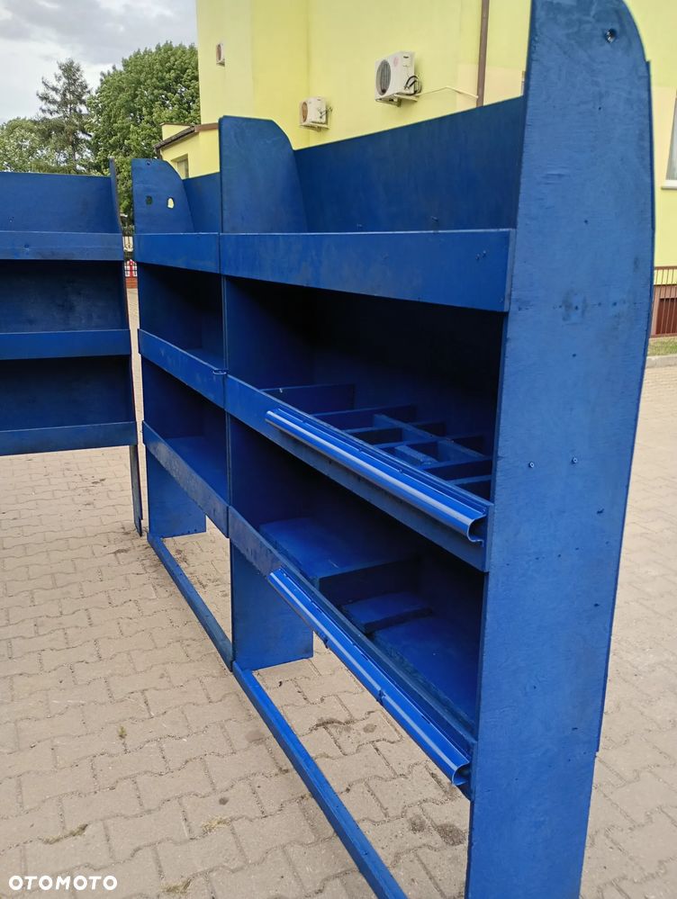 F.VAT  Zabudowa serwisowa regał samochodowy warsztatowy do busa REGAŁY PÓŁKI - 9