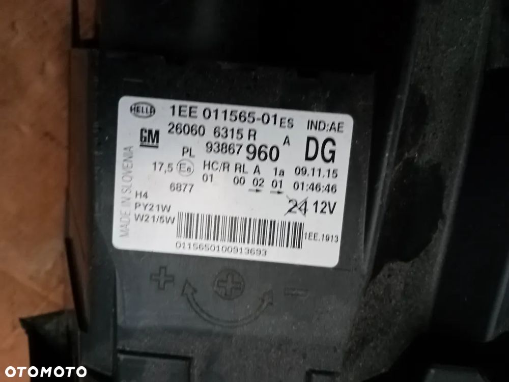 Lampa lewy przód przednia lewa Renault Trafic III Vivaro B - 6