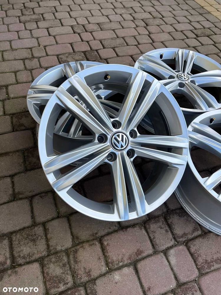 Oryginalne alufelgi Vw 5x112 18 cali Tiguan II R-line - 2