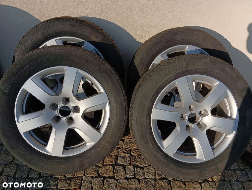 Audi alufelgi z oponami zimowymi 17 - 1