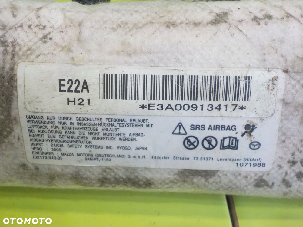 MAZDA CX7 LIFT 2.2 D 10r 5D AIRBAG poduszka fotela prawa - 12