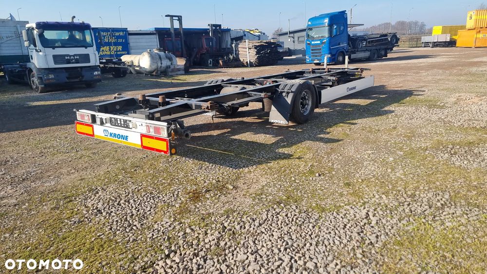 Krone 15.500zł netto TANDEMKRONE 1OŚ JUMBO BDF 7.45-7.80M 2017ROK ROK DOLNY ZACZEP OPONY R19.5 ST.IDEALNY MOŻLIWOŚĆ TRANSPORTU - 2