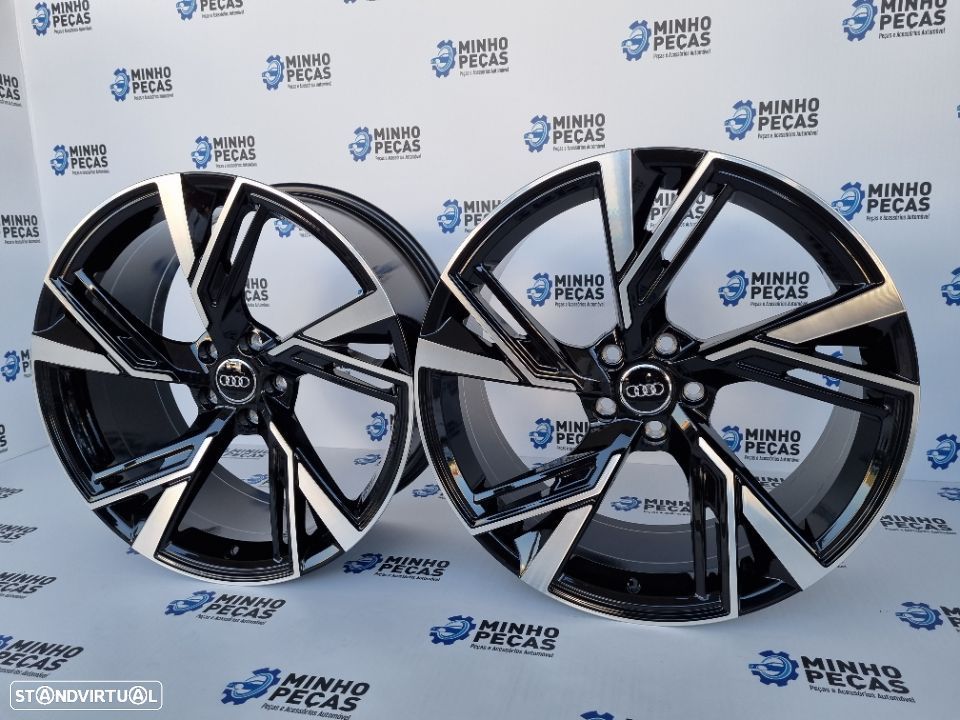 Jantes Audi Novo RS6 em 19 Preto Polido - 3