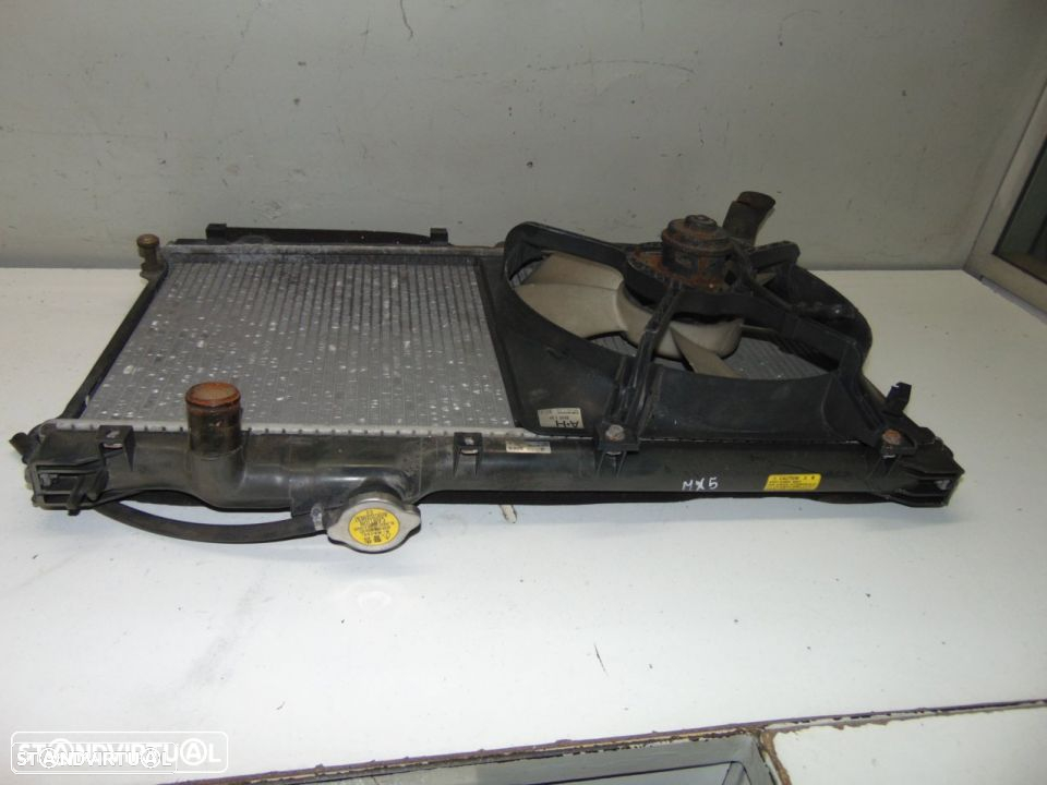 Mazda MX5 - radiador, termoventilador - 2
