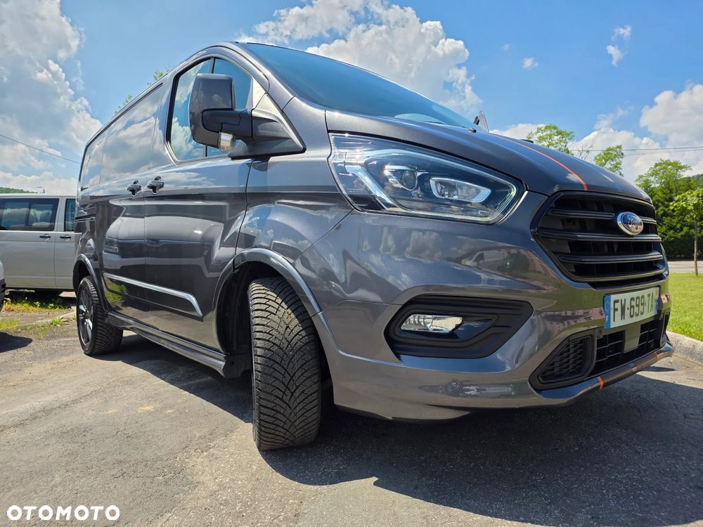 Ford CUSTOM SPORT 185PS Automat Skóra klima led hak ele fotele/szyba tempomat kamera - 22