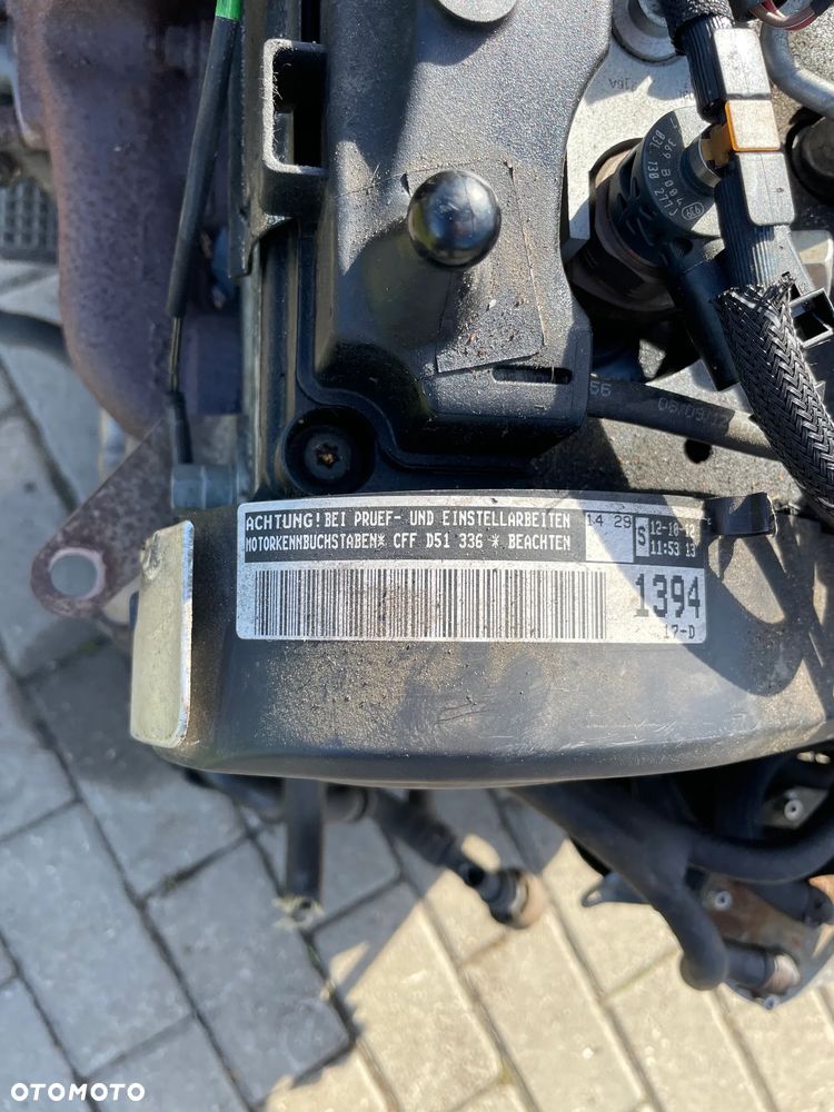 SILNIK KOMPLETNY CFF 2,0 TDI 140km VW SHARAN II TIGUAN TOURAN 7N Z NIEMCA - 5