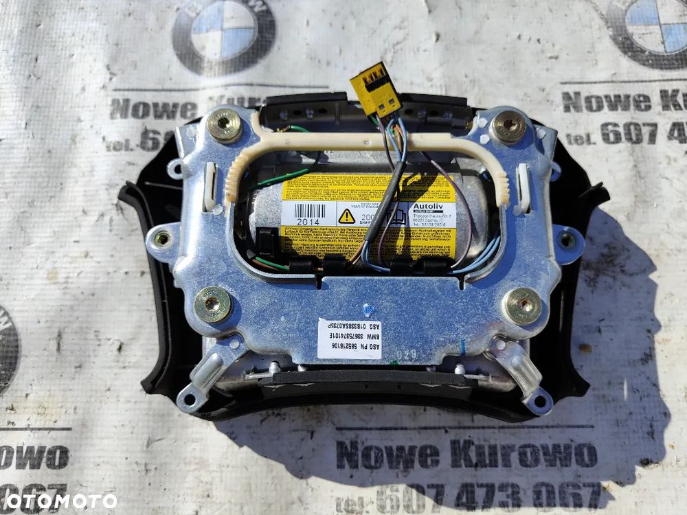 BMW E39 lifting poduszka powietrzna kierowcy w kierownicę uśmiech - 3