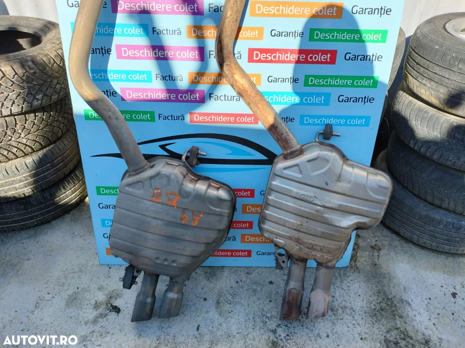 Toba evacuare Audi A4 B8 / A6 C7 - 1