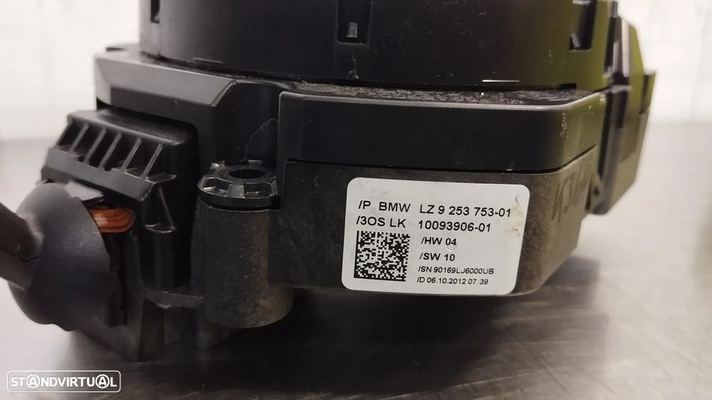 COMUTADOR /MANETES / FITA DE AIRBAG BMW SERIE 1 120D F20 F21 REF. 9253753-01 10093906-01 - 3
