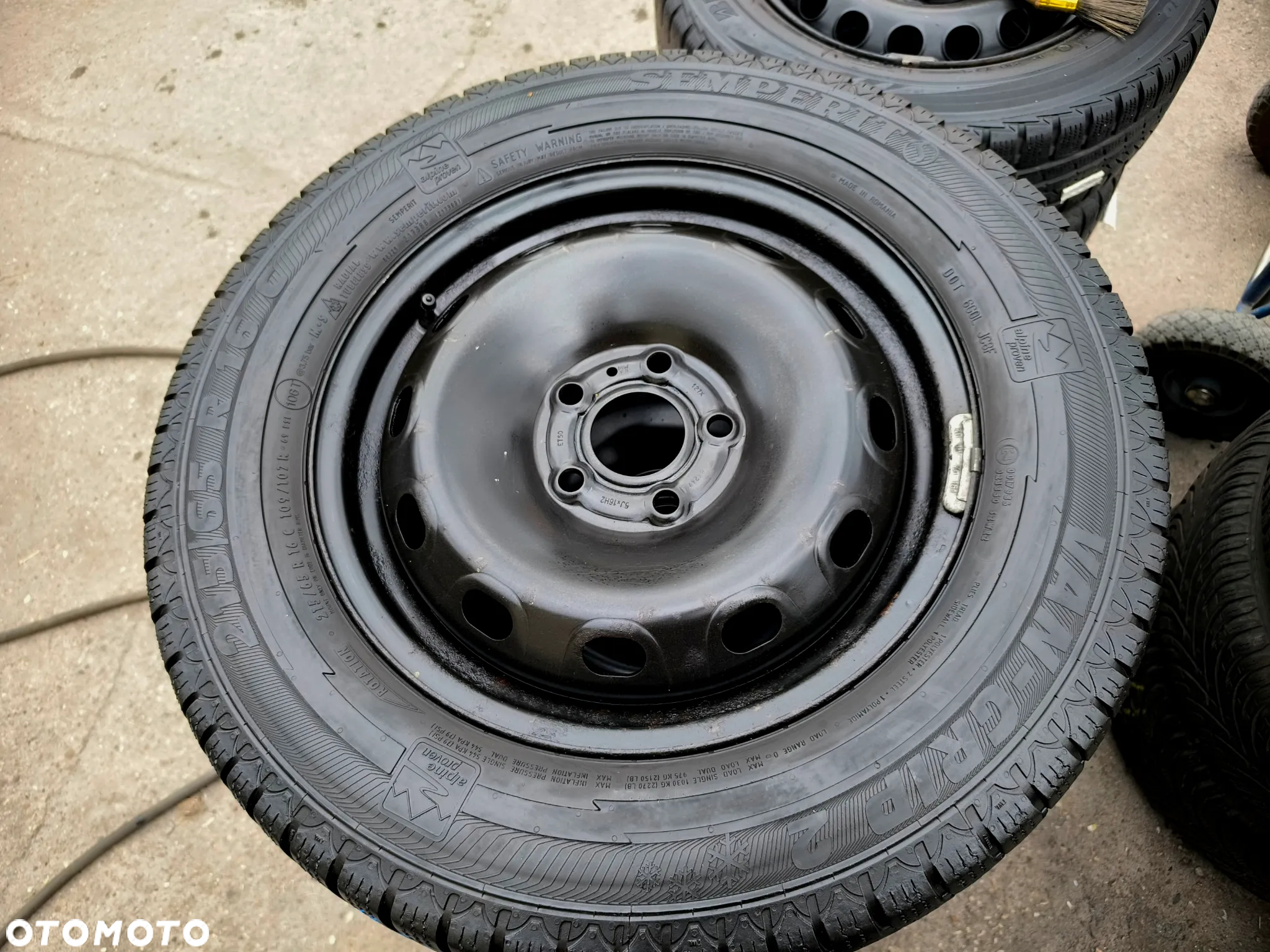5x114,3 5x114 Felgi Stalowe Stal 16C 16 C Koła Zimowe Zima RENAULT TRAFIC III 3 OPEL VIVARO B II 2 FIAT TALENTO NISSAN NV300 PRIMASTAR II 2 8mm Legnica ALU-RAD 215/65 - 3
