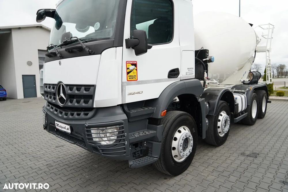 Mercedes-Benz AROCS 3240 / 9M3 BETONIERĂ / 8x4 / BETONIERĂ / AUTOMATĂ / EURO  6 - 12