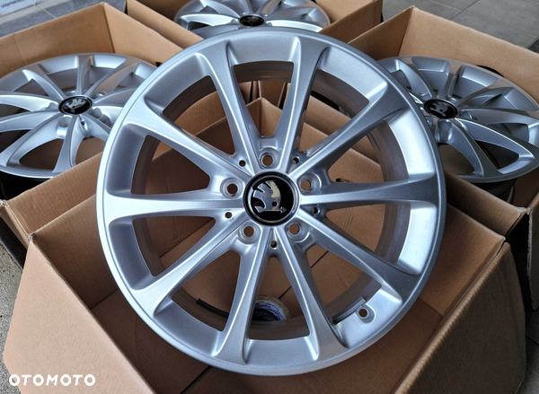 Alufelgi 17 5x112 Skoda Octavia Kodiaq Superb Yeti Karoq jak Nowe 616#