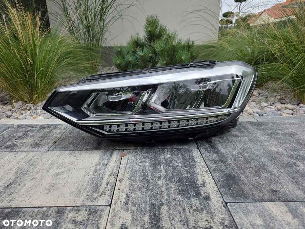 vw touran 2 ii 5tb lampa lewa przód full led basic led 5tb941035e - 1