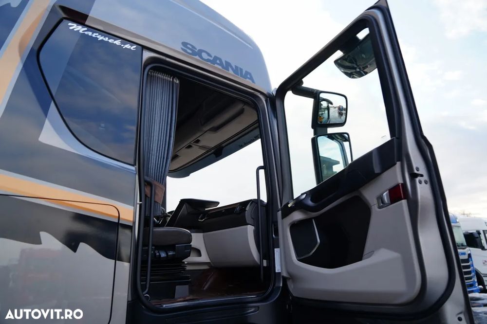 Scania S 500 / RETARDER / I-PARK COOL / JANTE DIN ALIAJ / PIELE / ANVELOPE 100% - 37