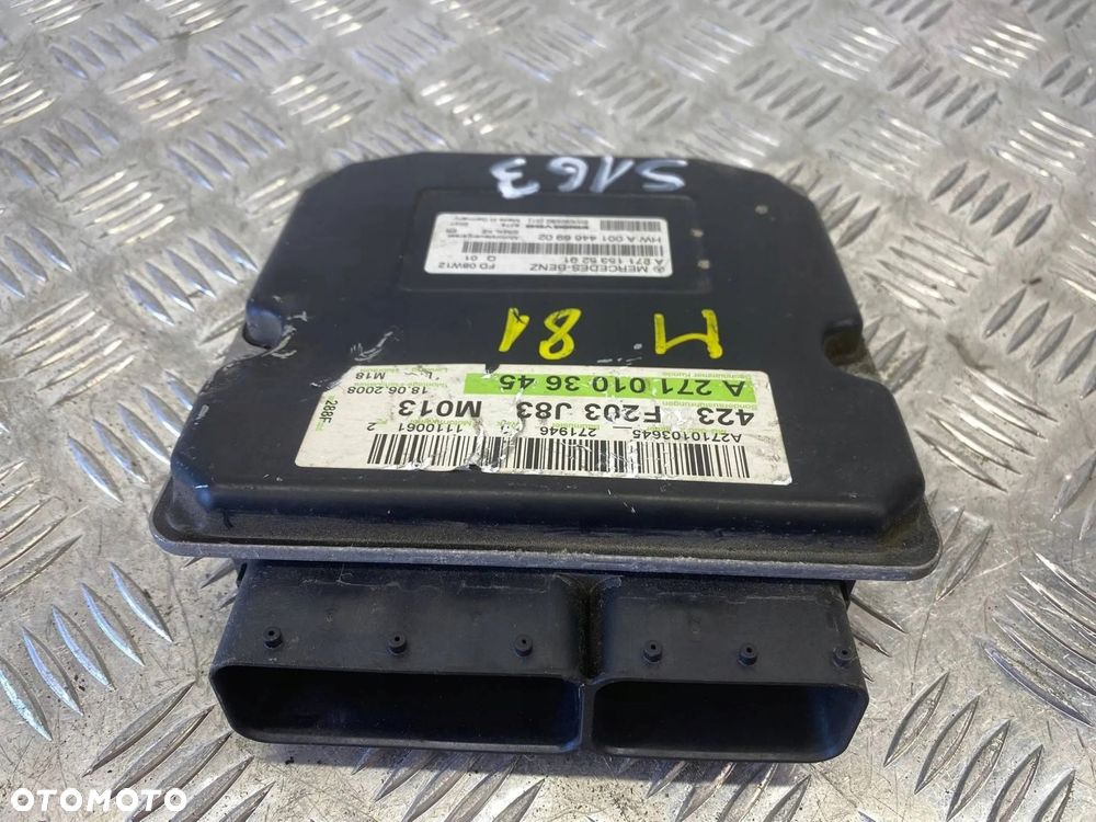 KOMPUTER STEROWNIK SILNIKA MERCEDES W203 A2711535291 A0014466902 - 3