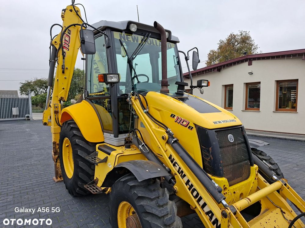 New Holland B110 B / Joystick / Koparko Ładowarka / - 10