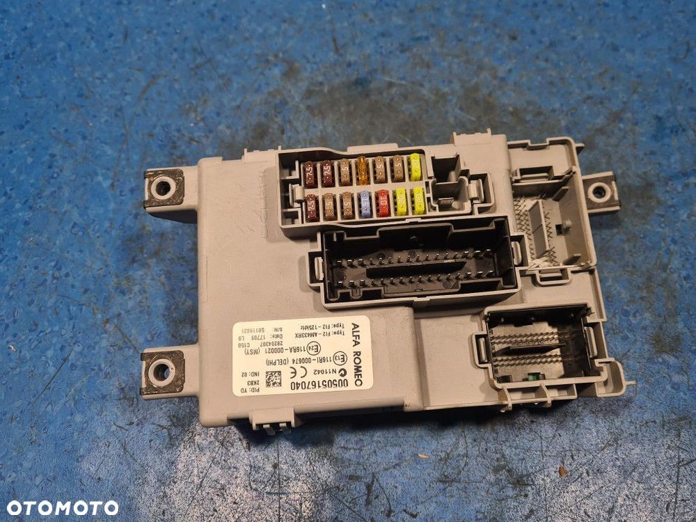 ALFA ROMEO MITO MODUŁ BSI 00505167040 - 1